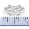 Image 9 : GIA Certified 3.25 ctw Diamond Ring - 14KT White Gold