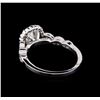 Image 3 : 0.92 ctw Diamond Ring - 14KT White Gold