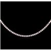 Image 2 : 10KT White Gold EGL USA Certified 20.85 ctw Diamond Necklace