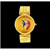 Image 1 : Corum Five Dollar Indian Head 18KT Yellow Gold Watch