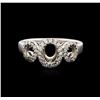 Image 2 : 18KT White Gold 0.25 ctw Diamond Ring