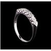 Image 4 : 0.50 ctw Diamond Ring - 14KT White Gold