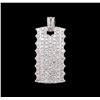 Image 1 : 3.22 ctw Diamond Pendant - 18KT White Gold