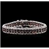 Image 1 : Crayola 16.72 ctw Garnet Bracelet - .925 Silver