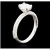 Image 3 : 18KT White Gold EGL USA Certified 1.92 ctw Diamond Ring