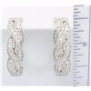 Image 6 : 3.18 ctw Diamond Earrings - 14KT White Gold