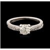 Image 1 : 14-18KT White Gold 1.08 ctw Diamond Wedding Ring Set