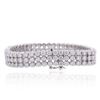 Image 2 : 14KT White Gold 7.65 ctw Diamond Bracelet
