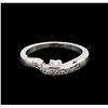 Image 2 : 0.20 ctw Diamond Ring - 14KT White Gold