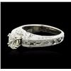 Image 1 : 18KT White Gold 1.27 ctw Diamond Ring