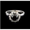 Image 2 : 2.86 ctw Black Diamond Ring - 14KT White Gold