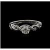 Image 2 : 0.58 ctw Diamond Ring - 14KT White Gold