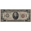 Image 1 : 1934 $20 Hawaii Federal Reserve Note Currency