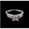 Image 2 : 1.00 ctw Diamond Ring - 14KT White Gold