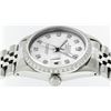 Image 2 : Rolex Stainless Steel 1.00 ctw Diamond DateJust Men's Watch