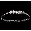 Image 2 : 0.69 ctw Diamond Bracelet - 14KT White Gold