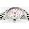 Image 2 : Rolex Stainless Steel 1.00 ctw Diamond DateJust Men's Watch