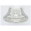 Image 4 : GIA Certified 3.25 ctw Diamond Ring - 14KT White Gold