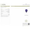 Image 5 : 14KT White Gold GIA Certified 23.12 ctw Tanzanite and Diamond Pendant With Chain
