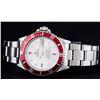 Image 6 : Rolex Stainless Steel Ruby and Diamond Submariner Men's Watch