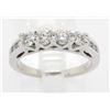 Image 1 : 0.68 ctw Diamond Ring - 14KT White Gold