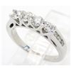 Image 2 : 0.68 ctw Diamond Ring - 14KT White Gold