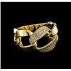 Image 1 : 0.45 ctw Diamond Ring - 14KT Yellow Gold