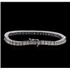 Image 2 : 4.00 ctw Diamond Tennis Bracelet - 14KT White Gold