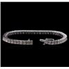 Image 3 : 4.00 ctw Diamond Tennis Bracelet - 14KT White Gold