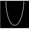 Image 2 : 18KT Yellow Gold 12.11 ctw Diamond Necklace