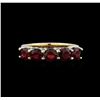 Image 2 : 3.48 ctw Ruby Ring - 14KT Yellow Gold