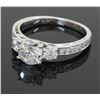 Image 3 : 1.55 ctw Diamond Ring - 14KT White Gold