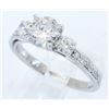 Image 4 : 1.55 ctw Diamond Ring - 14KT White Gold