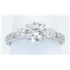 Image 6 : 1.55 ctw Diamond Ring - 14KT White Gold