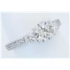 Image 8 : 1.55 ctw Diamond Ring - 14KT White Gold