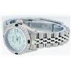 Image 6 : Rolex Stainless Steel Diamond and Sapphire DateJust Ladies Watch