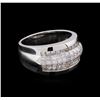 Image 1 : 14KT White Gold 1.51 ctw Diamond Ring