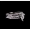 Image 1 : GIA Cert 1.42 ctw Diamond Ring - 18KT White Gold