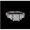 Image 2 : 2.72 ctw Diamond Ring - 18KT White Gold