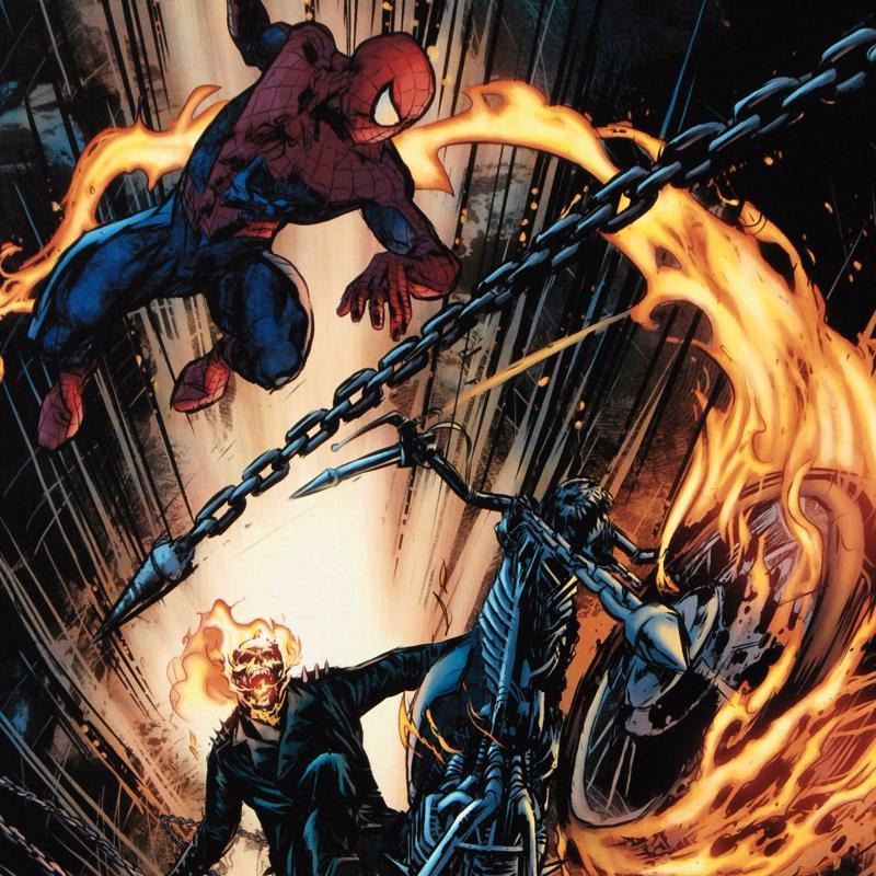 Amazing Spider-Man/Ghost Rider: Motorstorm #1 by Marvel Comics
