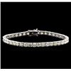 Image 1 : 13.00 ctw Diamond Tennis Bracelet - 18KT White Gold