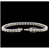 Image 3 : 13.00 ctw Diamond Tennis Bracelet - 18KT White Gold