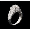 Image 4 : 1.87 ctw Diamond Ring - 18KT White Gold