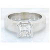 Image 3 : GIA Cert 1.29 ctw Diamond Solitaire Ring - 14KT White Gold