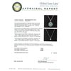 Image 3 : 2.52 ctw Emerald and Diamond Pendant With Chain - 14KT White Gold