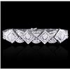 Image 1 : 18KT White Gold 3.43 ctw Diamond Bracelet