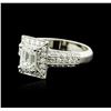 Image 1 : 18KT White Gold 1.27 ctw Diamond Ring