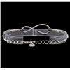 Image 2 : 0.37 ctw Diamond Bracelet - 14KT White Gold
