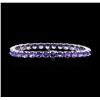 Image 2 : 17.78 ctw Tanzanite Bracelet - 14KT White Gold