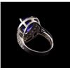 Image 3 : 14KT White Gold 3.30 ctw Tanzanite and Diamond Ring